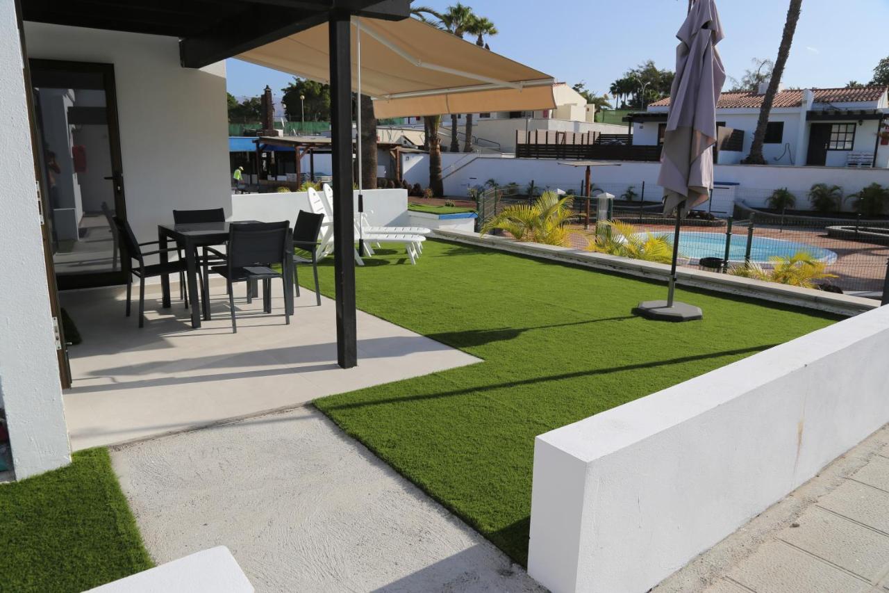 Precioso Bungalow En Complejo Privado Con Piscina San Bartolome de Tirajana  Exterior photo