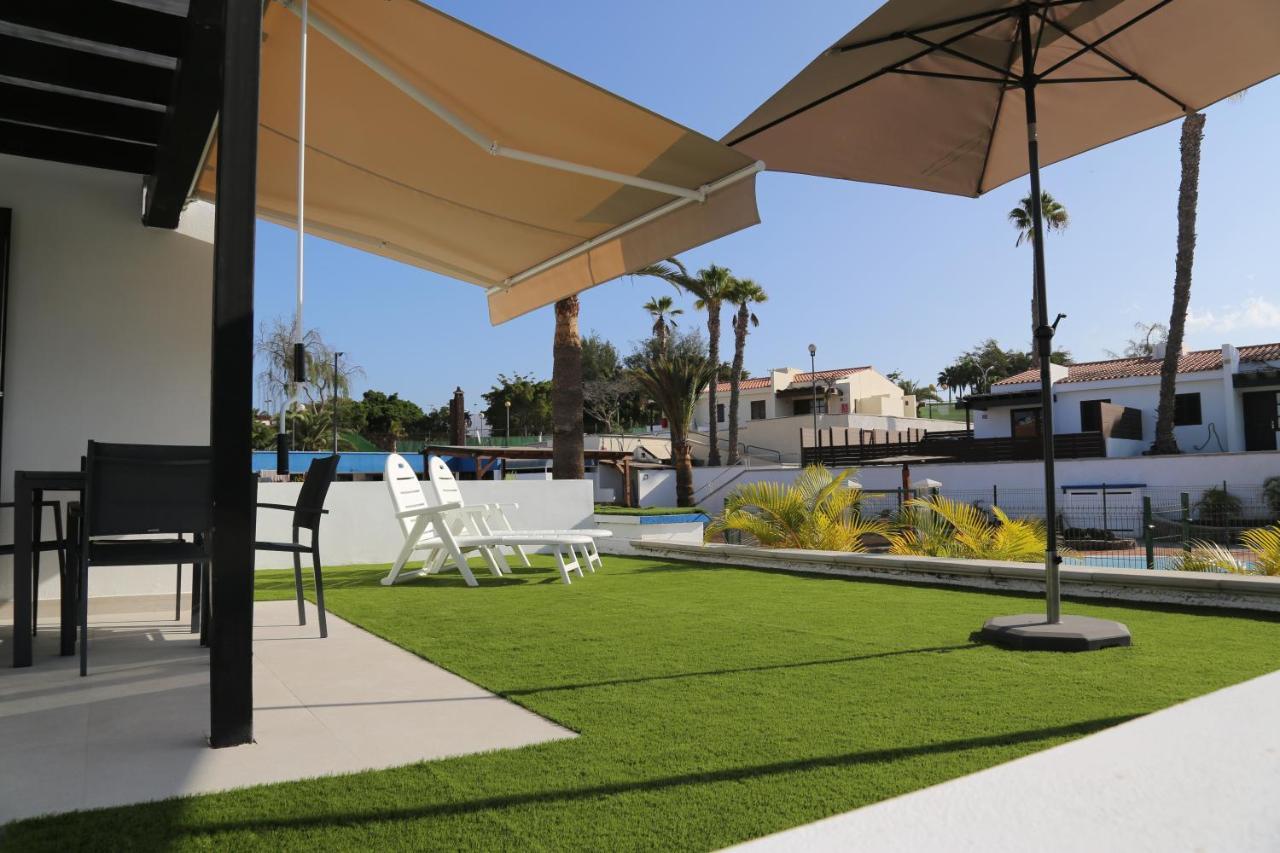 Precioso Bungalow En Complejo Privado Con Piscina San Bartolome de Tirajana  Exterior photo