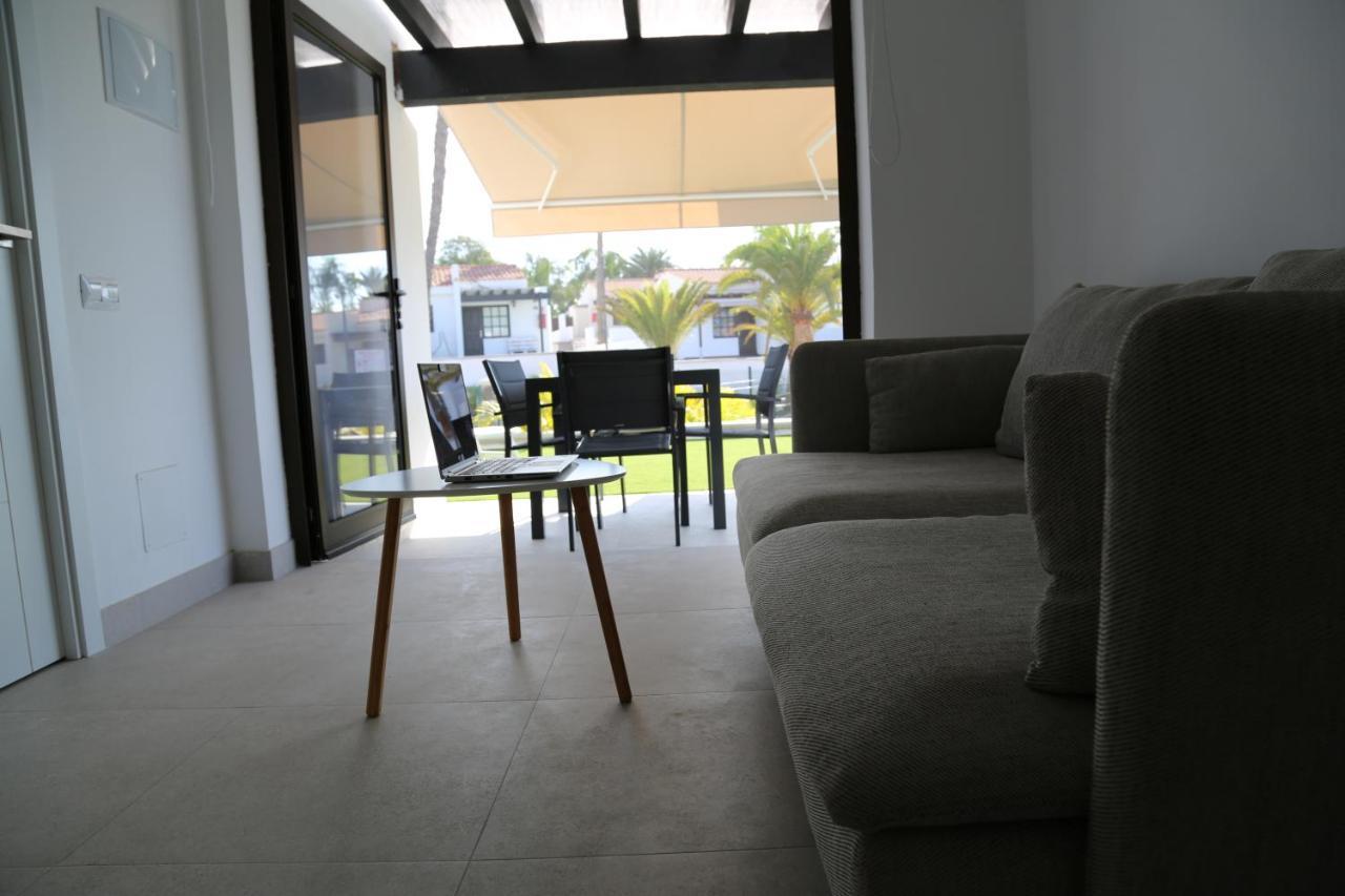 Precioso Bungalow En Complejo Privado Con Piscina San Bartolome de Tirajana  Exterior photo